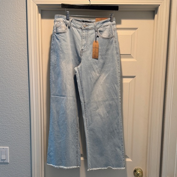 Our republic for all Denim - Our Republic For All High Rise Wide Leg Light Blue Women's Jeans 8 NWT